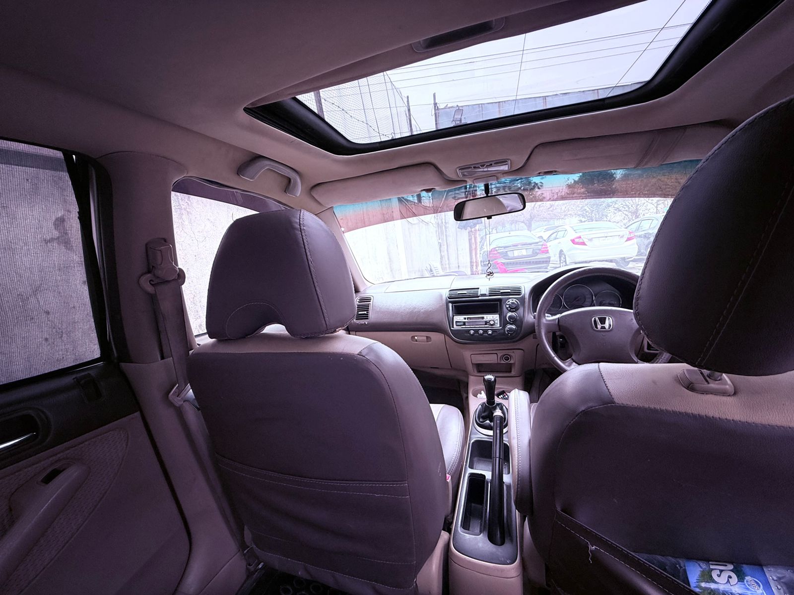 Honda civic oriel sunroof 2002